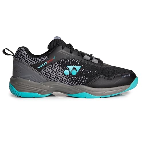 Image of YONEX Velo 100-i Badminton Shoes | Made in India | Ideal for Badminton,Squash,Table Tennis,Volleyball | Non-Marking Sole | TRU Cushion | Ergo Shape | Hexagrip |
