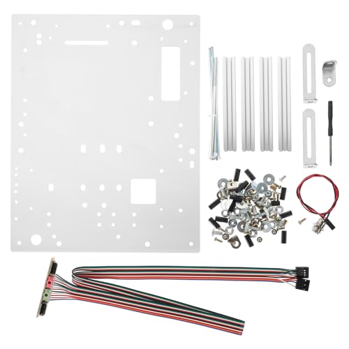 Gabinete Open Frame para computadora ARTIBETTER de aleación de aluminio y acrílico miniatura 1