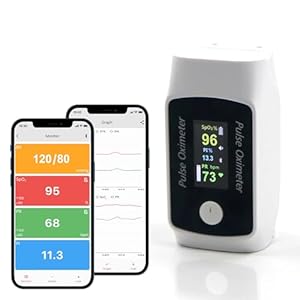 Bluetooth Fingertip Pulse Oximeter ...