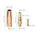 Welding Torch Accessory Kit 14PCS Set Brass Red Copper Gas Nozzles Diffusers Electrodes for Magnum 100L Tweco Mini 1 MIG Welding Guns