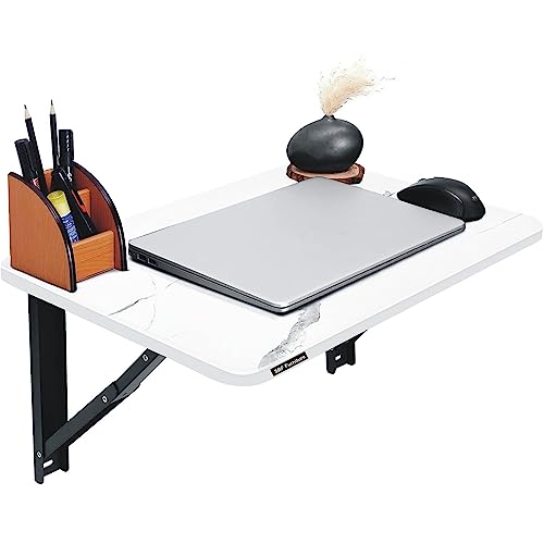 KVS Furniture Multipurpose Wall Mounted Shelf Folding Study Table,Office Table,Laptop Table,Folding Shelf Table for Home Office,Study Table(16X24... - Image 5