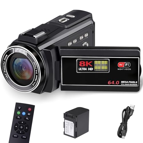 �r�f�I�J���� 8K HDMI�o�� WIFI�@�\ 6400����f 18�{�f�W�^���Y�[�� YouTube�J���� 3�C���`�^�b�`���j�^�[ IR�i�C�g�r�W�����@�\ Vlogging�J���� 2.4G�����R�� ���{��V�X�e��+�������i�x�V�b�N�Z�b�g�j