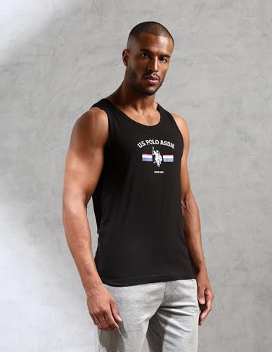 Image of U.S. Polo ASSN. Mens OEV02 Brand Print Comfort Fit Vest - Pack of 1