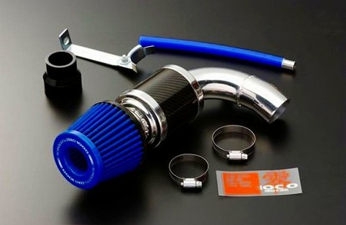 ZERO-1000 ( ゼロセン ) エアクリーナーキット 【 パワーチャンバー for K-Car 】 ターボ車用 ( ライトブルー ) スズキ ワゴンR / ワゴンR スティングレー / ラパン 106-KS001B
