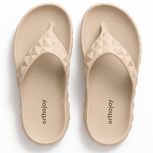 Image of ORTHO JOY Orthopedic Slippers for Women | Arch & Heel Support EVA Slippers | Lightweight, Non-Slip Comfort Footwear for Foot Pain Relief - Indoor & Outdoor Friendly