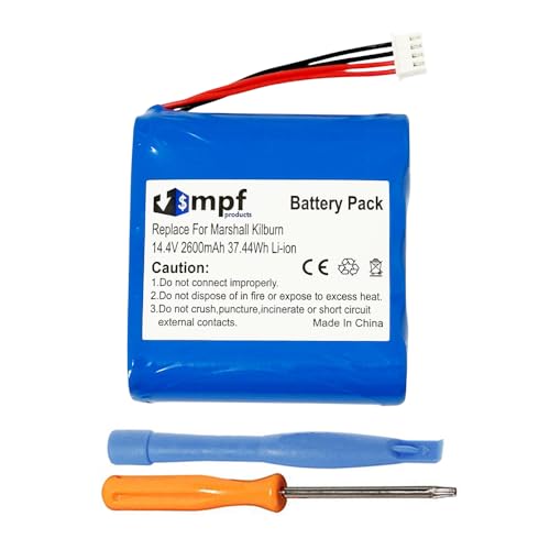 MPF Products 14.4V Battery Replacement Compatible with Marshall Kilburn Portable