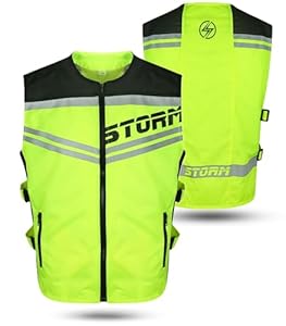 Generico Storm Kamizelka Motocyklowa Odblaskowa 4XL/5XL