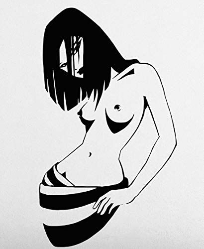 Naked Girl Beautiful Sexy Nude Woman tattoos tattooing temporary tattoos Cute Face stickers one sheet of A4 paper