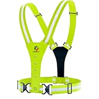 Gilet De Sécurité IllumiNITE Réfléchissant Jaune Taille S - Cyclisme/Course à Pied - NEUF Avec étiquettes