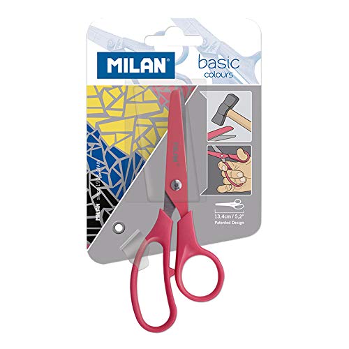 Milan Basic Colours Scissors, Red