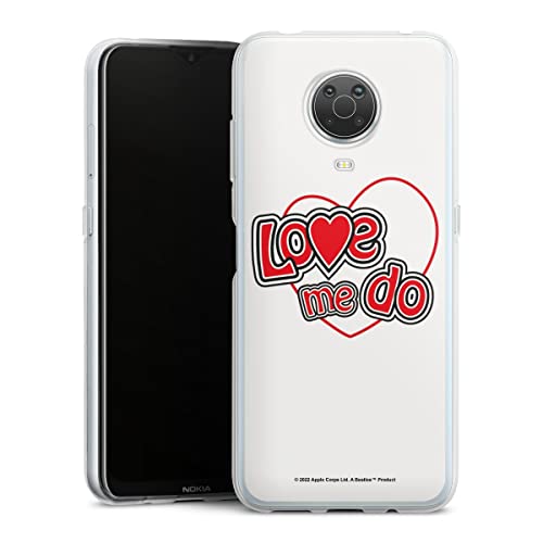 DeinDesign Coque en Silicone Compatible avec Nokia 6.3 Etui Silicone Coque Souple Love Me Do The Beatles Musique - Les Beatles, Paul McCartney, John Lennon, RIngo Starr, George Harrison DeinDesign Coque en Silicone Compatible avec Nokia 6.3 Etui Silicone Coque Souple Love Me Do The Beatles Musique