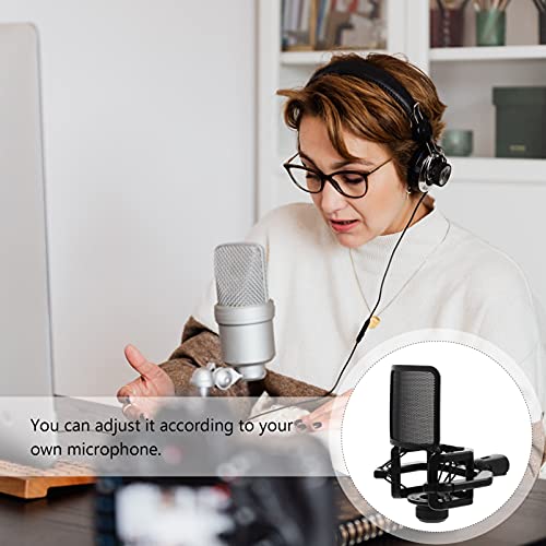 ARTIBETTER 2 Pcs Microfone Montagens de Plástico À Prova de Choque Anti- Vibração Suportes de Microf