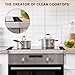 2 Pack Silicone Stove Gap Covers, Heat Resistant Oven Gap Filler Seals Gaps Between Stovetop and Counter, Premium Material, Effectively Stain Resistant, Easy to Clean, Easy to Cut, 25 Inches