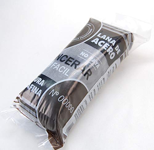 LANA DE ACERO EXTRAFINA Nº. 00000 MADEJA 150 GR. PULIR, LIMPIAR, DECAPAR, FOTOGRAFÍA NOCTURNA