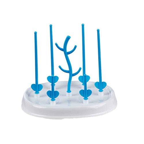 Omkuwl Bastidor para secador de biberón útil Bastidor para sistema de limpieza de bastidor de secado simple Bastidor para alimentación de cocina Cover