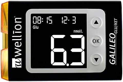 Wellion Galileo GLU/KET Set Black mmol/l
