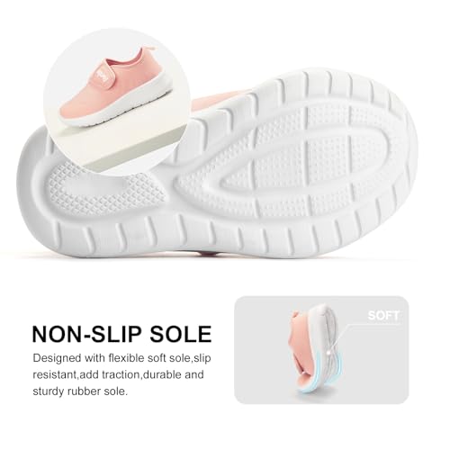 AWALE Toddler Walking Shoes Slip On Toddler Shoes Boys Girls Kids Sports Sneakers Casual School Tennis Shoes4