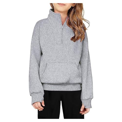 Girls Sweatshirt Zip Pullover Sweatshirts for Teen Girl Kids Trendy Youth Hoodie3