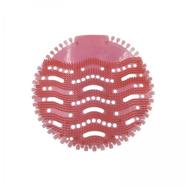 3xUrinal Screen Deodorizer Toilet Urinal Guard for Gyms Public Restrooms Malls Red-picture-15