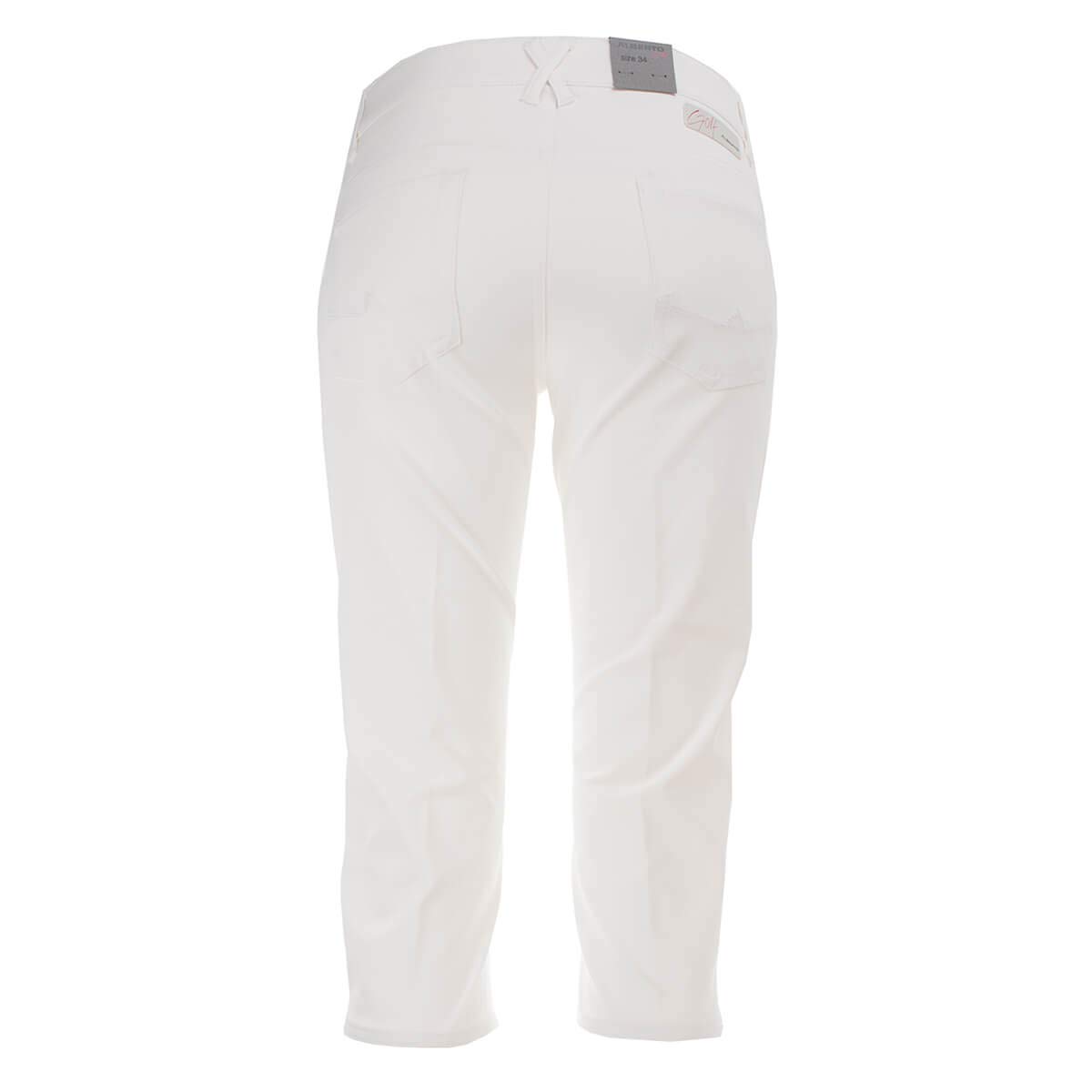 ALBERTO Golf Damen 3/4 Golfhose Mona-C im Regular Fit 7335 White 42