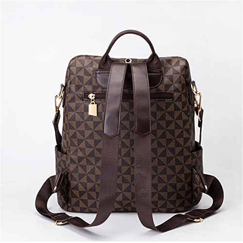 Mochilas femininas moda bolsa de couro PU design multiuso bolsa conversível mochila de viagem bolsa