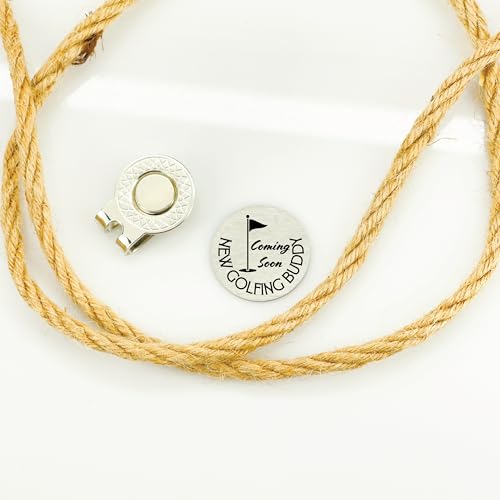 Generic New Golfing Buddy Coming Soon Golf Ball Marker Gift Idea New Golfing Buddy Announcement Dad Mom Grandparents Family New Golfing Buddy Fba-Buddy-Golf  thumb #4