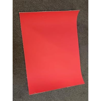 Offset Printing Blanket for use with Etching Presses & More. Size 12 in. x 21 in. x .077 Thick. Red EPDM Rubber Face & Cotton Canvas Backing