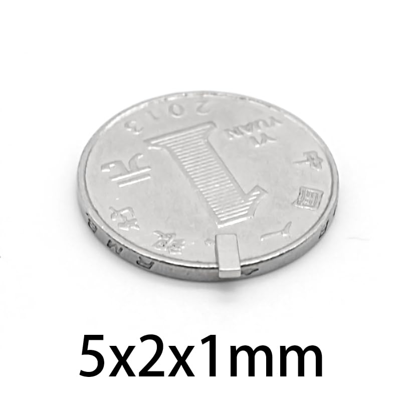 Neodymium Small Block 5 * 2 * 1mm Super Permanent Permanent Rectangle 5x2x1mm(1000pcs)