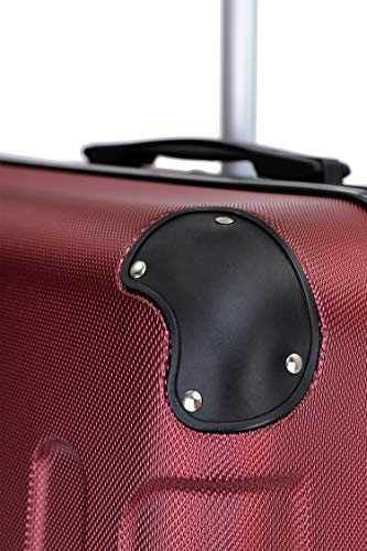 BEIBYE BEIBYE Hartschalen-Koffer Trolley Rollkoffer Reisekoffer Handgepäck 4 Rollen (M-L-XL-Set) (Weinrot, Set) BEIBYE BEIBYE Hartschalen-Koffer Trolley Rollkoffer Reisekoffer Handgepäck 4 Rollen (M-L-XL-Set) (Weinrot, Set)