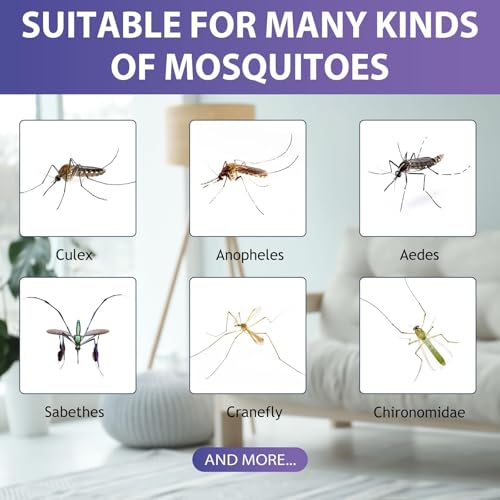 Image of 2 Pack Mosquito Attractant Bait Refill, Mosquito Bait Lure for Bug Zapper & Fly Traps, Compatible with All Flying Insect Mosquitoes Trap