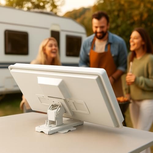 Sat Flachantenne mit Twin LNB - HD Sat-Anlage für 2 TV - Selfsat H30D2+ kompakte Antenne inkl....