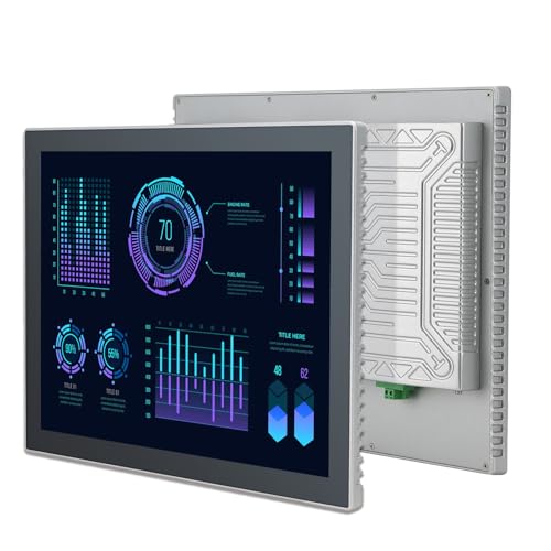 Image of 17 inch Touchscreen Monitor,Ratio 4:3 IPS PCAP Industrial Touch Screen Monitor with HD-MI VGA USB Port，Build-in Speakers & VESA，Touch Screen for PC,POS,Laptop,Home,RPI