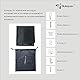 Dulepax Wohnmobil View Blocker Sonnenschutz, universeller RV Markisen Sichtschutz Bildschirm, 2,5 m x 2,1 m, mit kompletten Kits.