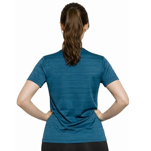 Image of NINQ Women's Loose Fit T-Shirt | Half Sleeve Round Neck Sports Wear for Gym, Running, Yoga, Workout & Casual Everyday Comfort