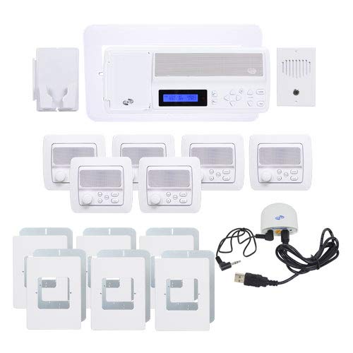 Intrasonic Retro Intercom System with Bluetooth Replaces M&S 4-Room (6 Room)