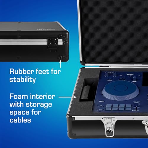 Hard Case AlphaTheta OMNIS-Duo Analog Cases - Valise aluminium noire - 3