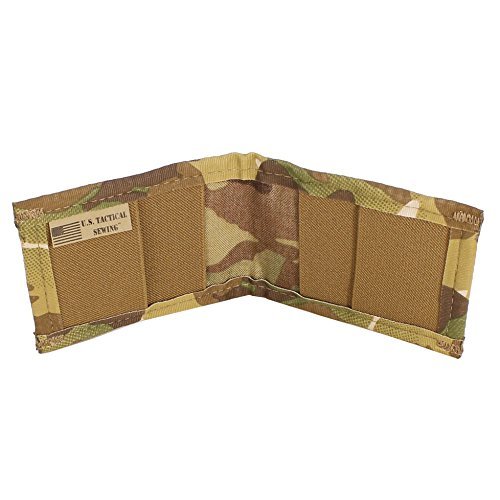 USTS Tactical Slim Patch Wallet - Made In USA - Multicam