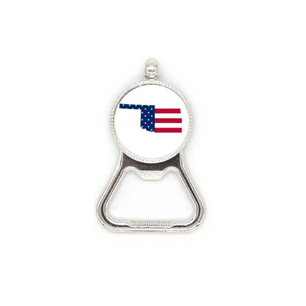 Décapsuleur USA Oklahoma original en acier pour offrir