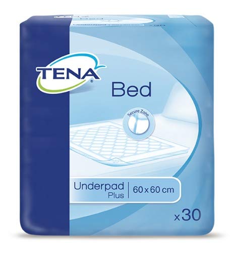 Tena Bed Plus 60 x 60 cm – PZN 09234828 – (120 Pièces).