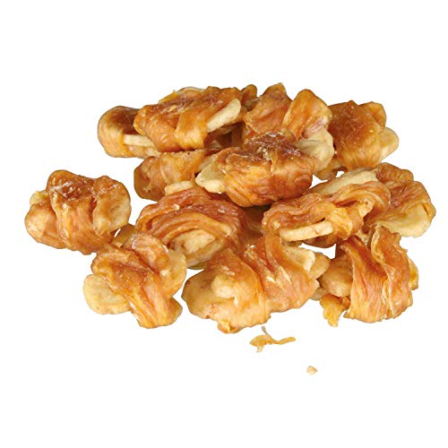 TRIXIE Premio Banana Chicken | 6 x 100 g | Ergänzungsfuttermittel für Hunde | Mit Huhn und Banane | 61% Fleischgehalt | Glutenfreie Rezeptur | Ohne Zuckerzusatz