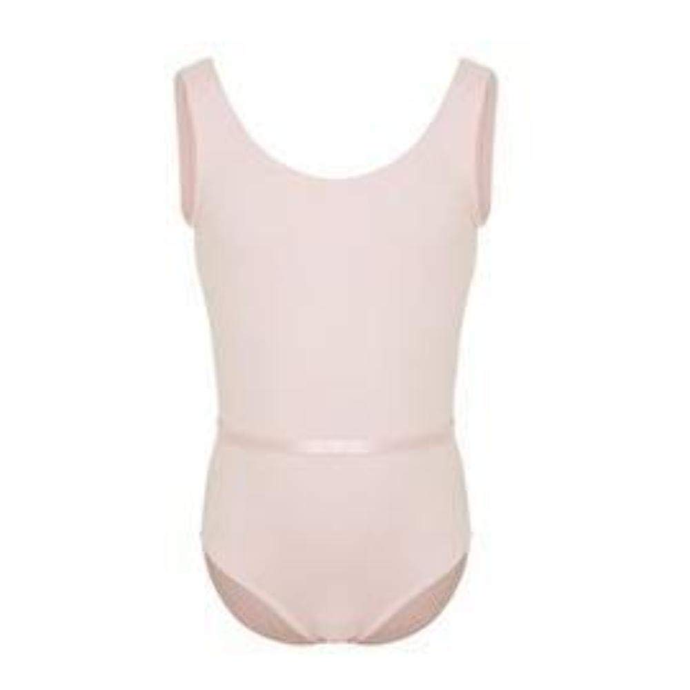 Capezio Children's Tank Leotard with Belt, Pink, X-Large