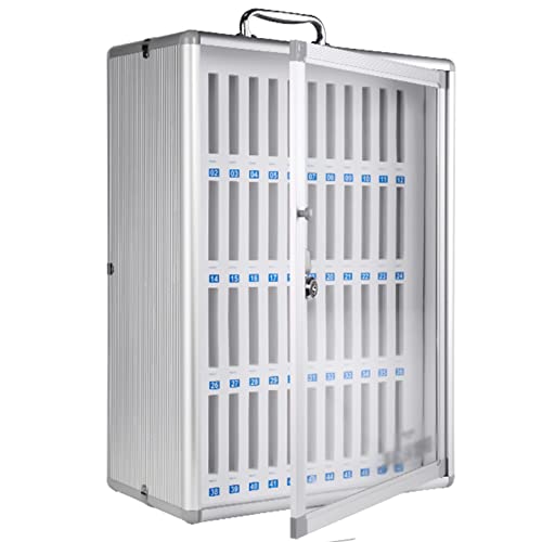Cabinet téléphone portable verrouillable 60 positions anti-vol transparent