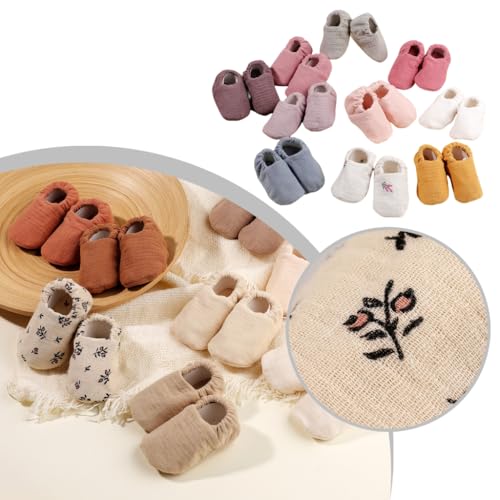 Comfortable Newborns Cotton Socks Shoes Gentle Care Prewalker for Boys and Girls Baby Learning to Walking Shoes2