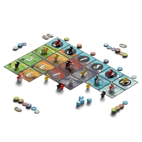 Mountain Goats juego de mesa para 2 a 4 jugadores miniatura 4