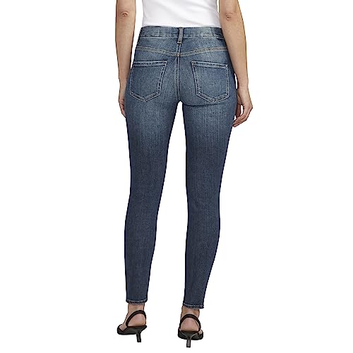 JAG Jeans Women's Maya Mid Rise Skinny Leg Jeans, Night Flight Blue, 8 Short3