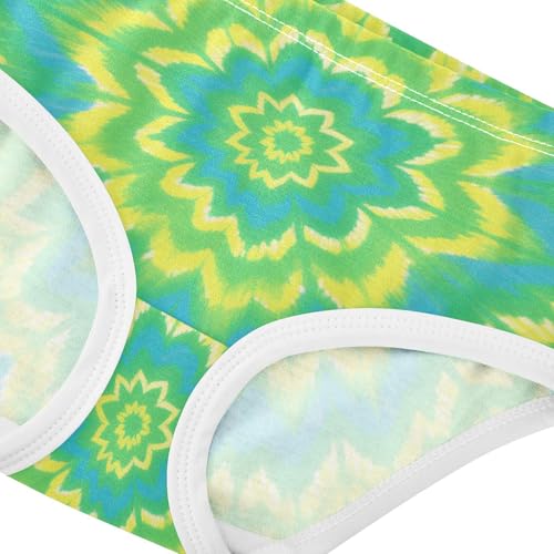 GuoChe Brief Panties Daily Wear Panties Breathable Underwear for Kids in Sizes 2T,3T, 4T, 5T, 6Y and 8Y4