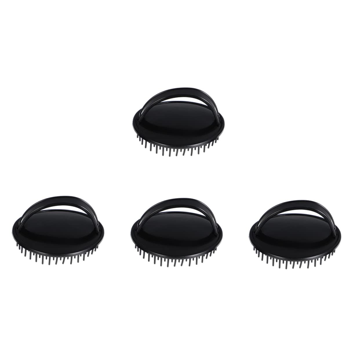 Cepillos De Masaje Para Cabelludo Herramientas De Para Ducha Y Baño Cuidado Del Cabelludo Masajeador De Champú Cepillo Exfoliante Para Pelo Seco Y Húmedo 4 Piezas X 5