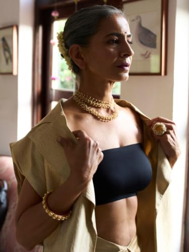 Image of UNDERNEAT Women Seamless Bandeau Bra | Strapless Non-Padded | Wireless Ligthweight and Breathable | Ideal for All Day Comfort | Anti-Slip Silicone Grip Tube Bra for Women
