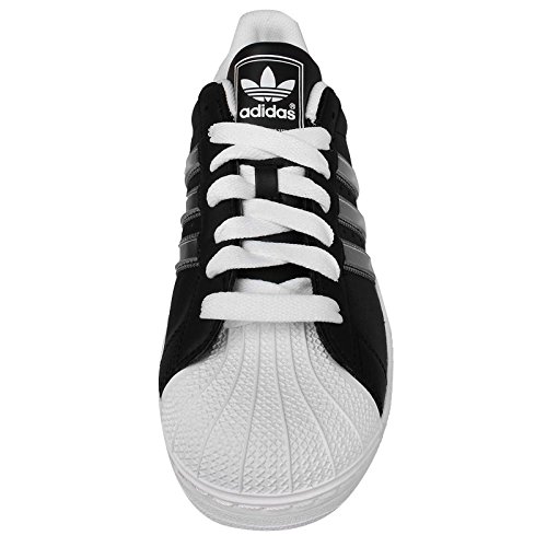 Buy adidas Originals Men's Superstar Ii is Black Leather Sneakers 6