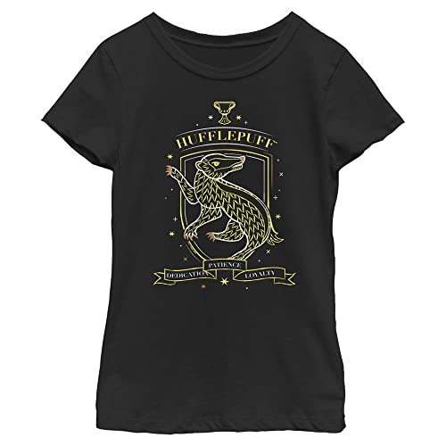 Harry Potter Girl's Hufflepuff Dedication T-Shirt